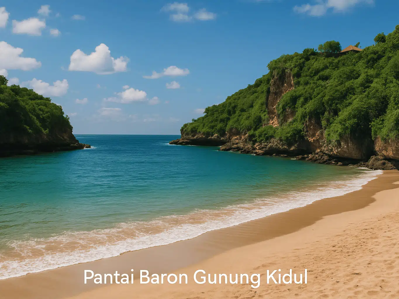 Pantai Baron Gunung Kidul: Rute Termudah dari Yogyakarta & Keunikan Mercusuarnya